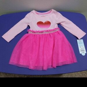 Cat & Jack Pink Dress with Heart